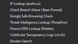 Cyber Security Extension